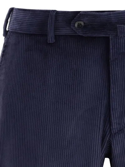 Gi Capri Corduroy Pocket Suit In Blue