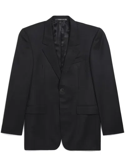 Balenciaga Standard Tailored Jacket Clothing In Black