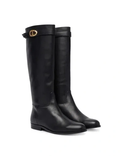 Twinset Boots In Black