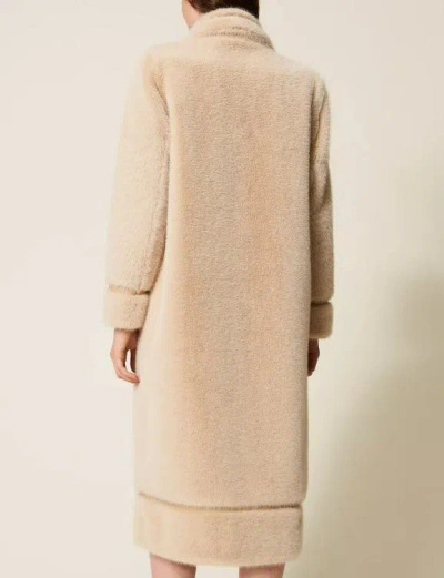 Twinset Coats In Neutral