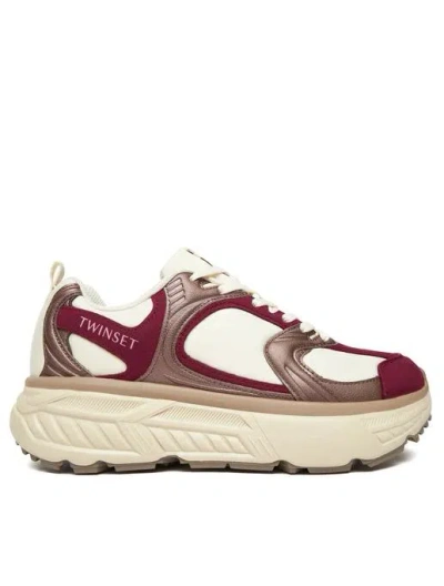 Twinset Sneakers In Red