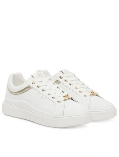 Twinset Sneakers In White