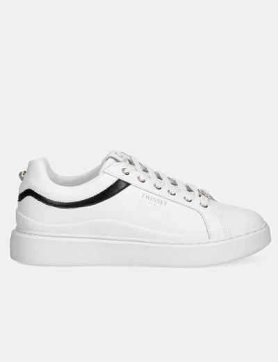 Twinset Sneakers In White