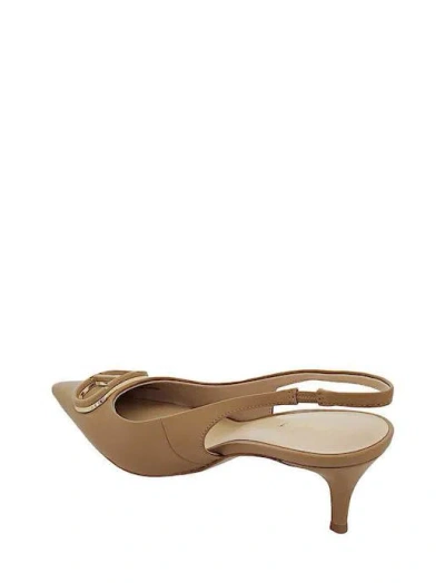 Twinset With Heel In Brown