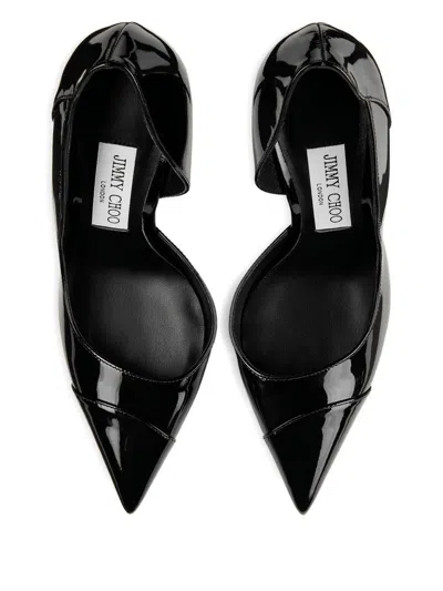 Jimmy Choo Women Brigitte Patent Leather Pumps In Black
