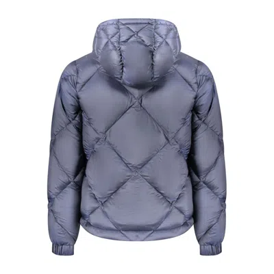 K-way Blue Polyester Men Jacket In Blue