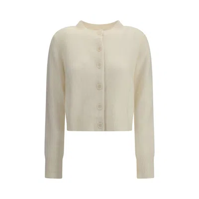Lisa Yang Azalea Button-front Cashmere Cardigan In Neutral