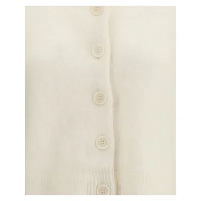 Lisa Yang Azalea Button-front Cashmere Cardigan In Neutral