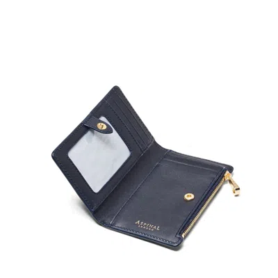 Aspinal Of London Mayfair® Coin & Card Wallet In Blue