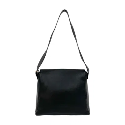 Pre-owned Loewe Black Leather Shoulder Bag ()