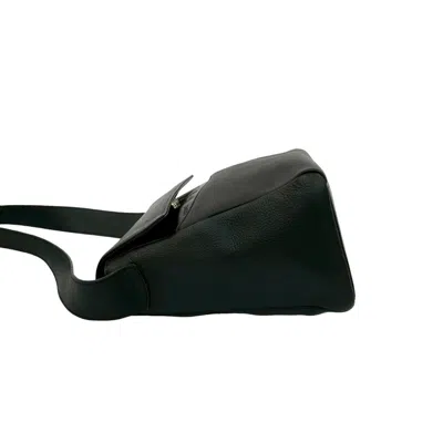 Pre-owned Loewe Black Leather Shoulder Bag ()