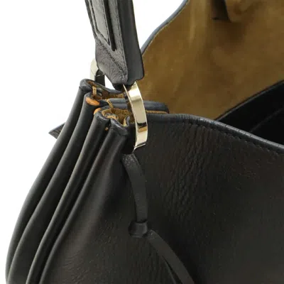 Pre-owned Loewe Black Leather Shoulder Bag ()