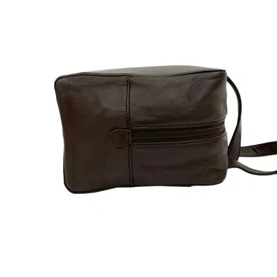 Pre-owned Loewe Brown Leather Boston Bag Handbag Tote Bag ()