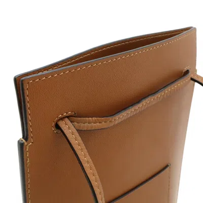 Pre-owned Loewe Brown Leather Pochette Pouch Shoulder Bag ()