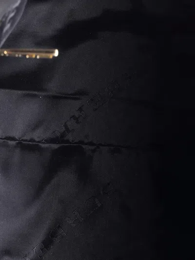 Pre-owned Burberry Kirley Leather Medium Satchel In Brown