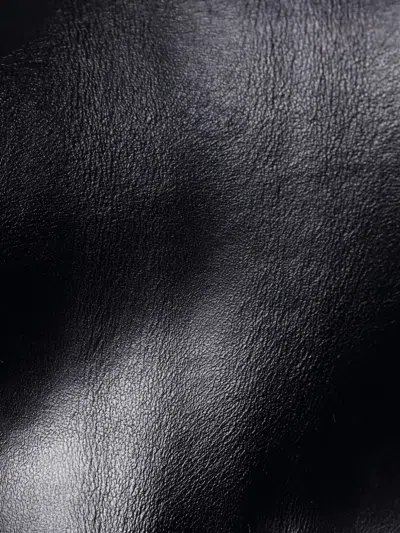 Pre-owned Prada Envelope Flap Chain Shoulder Bag Saffiano Leather Small Crossbody Bag In Black