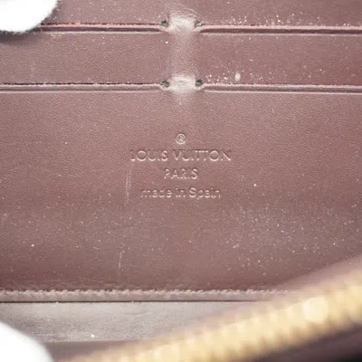 Pre-owned Louis Vuitton Amarante Long Wallet (bi-fold) () In Purple