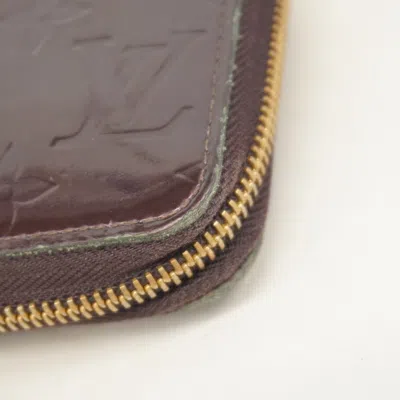 Pre-owned Louis Vuitton Amarante Long Wallet (bi-fold) () In Purple