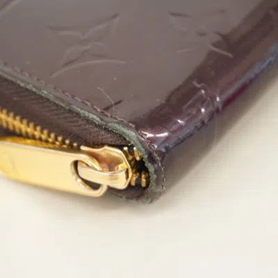 Pre-owned Louis Vuitton Amarante Long Wallet (bi-fold) () In Purple