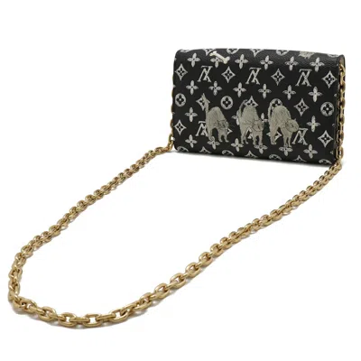 Pre-owned Louis Vuitton Black Canvas Shoulder Bag ()