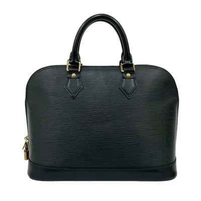 Pre-owned Louis Vuitton Black Epi Leather Boston Bag Handbag ()