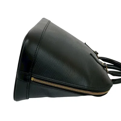 Pre-owned Louis Vuitton Black Epi Leather Boston Bag Handbag ()