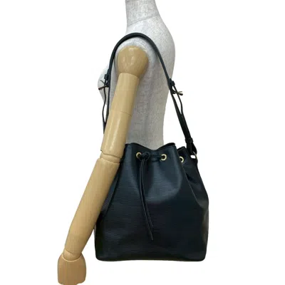 Pre-owned Louis Vuitton Black Epi Leather Shoulder Bag Tote Bag ()