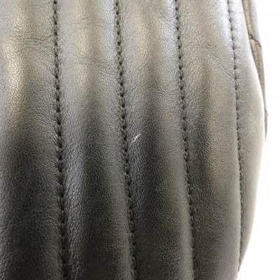 Pre-owned Louis Vuitton Black Leather Fanny Pack Shoulder Bag ()