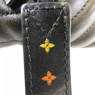 Pre-owned Louis Vuitton Black Leather Fanny Pack Shoulder Bag ()