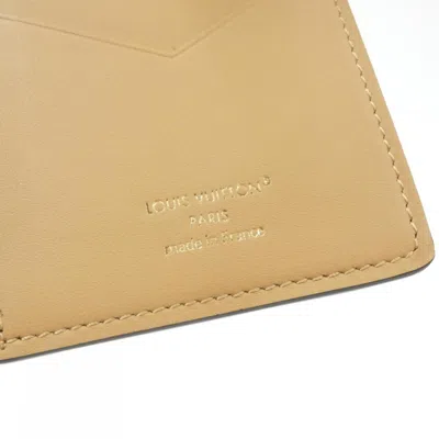 Pre-owned Louis Vuitton Black Leather Long Wallet (bi-fold) ()