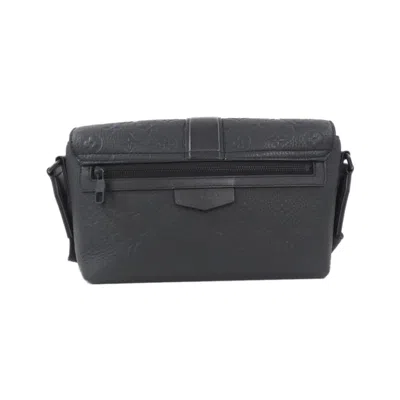 Pre-owned Louis Vuitton Black Leather Shoulder Bag ()