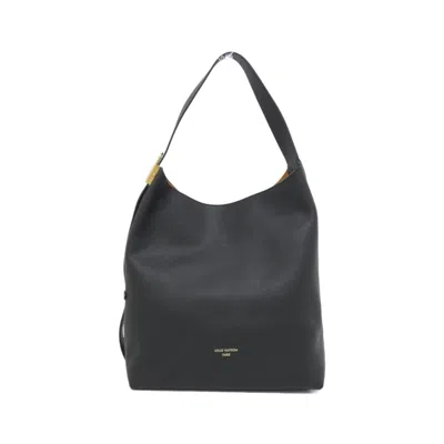 Pre-owned Louis Vuitton Black Leather Shoulder Bag ()