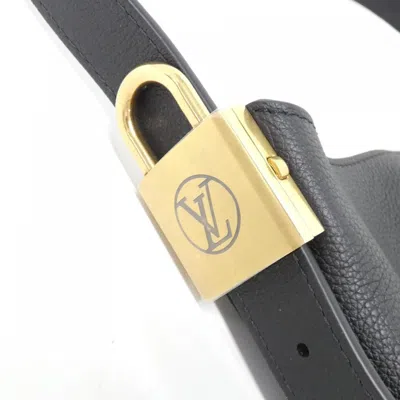 Pre-owned Louis Vuitton Black Leather Shoulder Bag ()