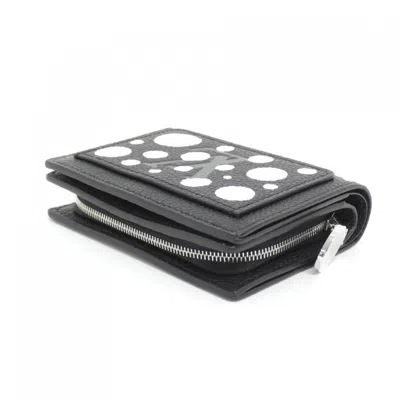 Pre-owned Louis Vuitton Black Leather Wallet (bi-fold) ()