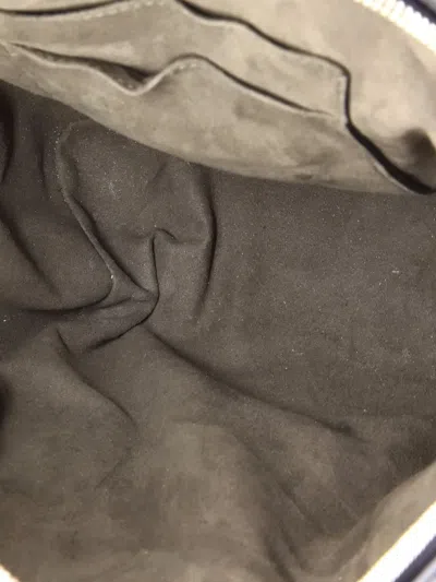 Pre-owned Gucci Zip Pocket Blooms Print Gg Coated Canvas Small Backpack In Blue