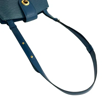 Pre-owned Louis Vuitton Blue Leather Shoulder Bag Tote Bag ()