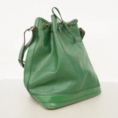 Pre-owned Louis Vuitton Borneo Green Shoulder Bag ()