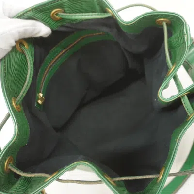 Pre-owned Louis Vuitton Borneo Green Shoulder Bag ()