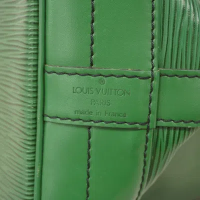 Pre-owned Louis Vuitton Borneo Green Shoulder Bag ()