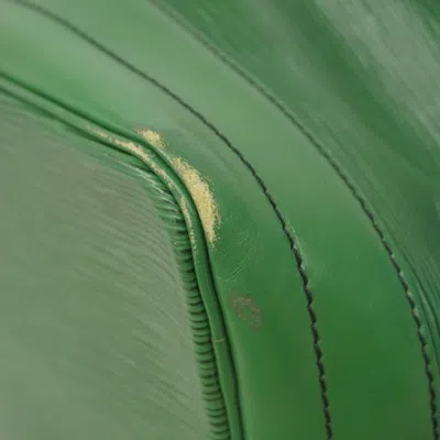 Pre-owned Louis Vuitton Borneo Green Shoulder Bag ()
