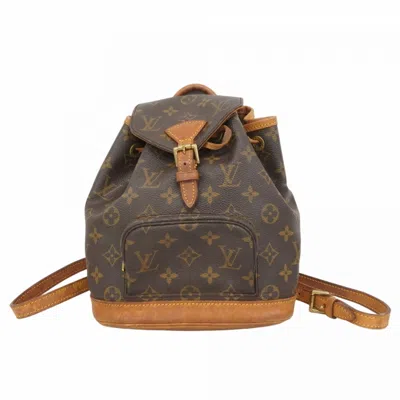 Pre-owned Louis Vuitton Brown Backpack ()