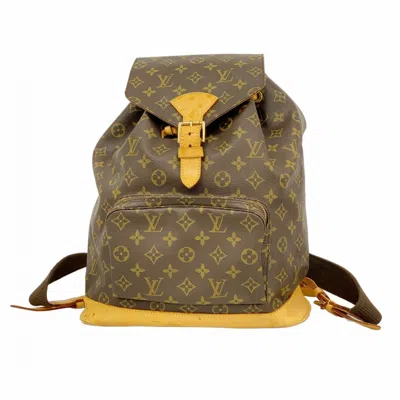 Pre-owned Louis Vuitton Brown Backpack ()