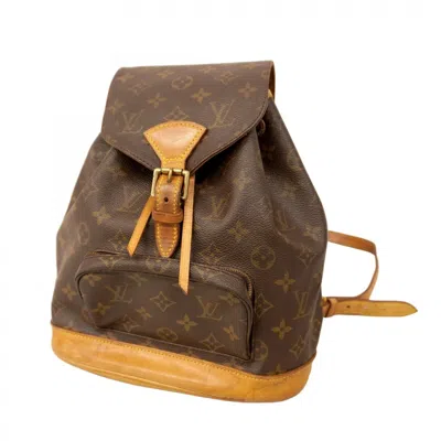 Pre-owned Louis Vuitton Brown Backpack ()