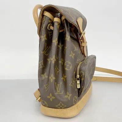 Pre-owned Louis Vuitton Brown Backpack ()