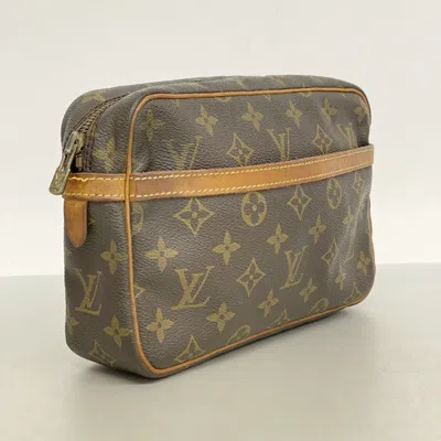 Pre-owned Louis Vuitton Brown Clutch Bag ()