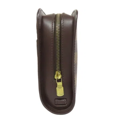 Pre-owned Louis Vuitton Brown Damier Canvas Damier Canvas Clutch Bag ()