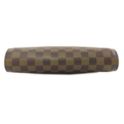 Pre-owned Louis Vuitton Brown Damier Canvas Damier Canvas Clutch Bag ()