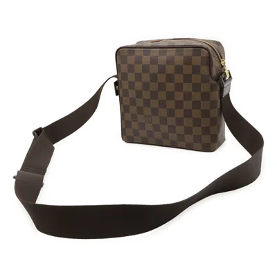 Pre-owned Louis Vuitton Brown Damier Canvas Pvc Pochette Shoulder Bag ()