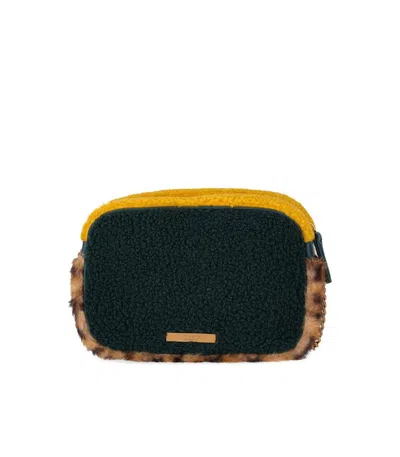 Kurt Geiger London Hoxton Fur Multicolored Crossbody Bag In Multi
