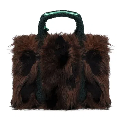 Kurt Geiger Versatile Tote Bag Adjustable Strap In Brown